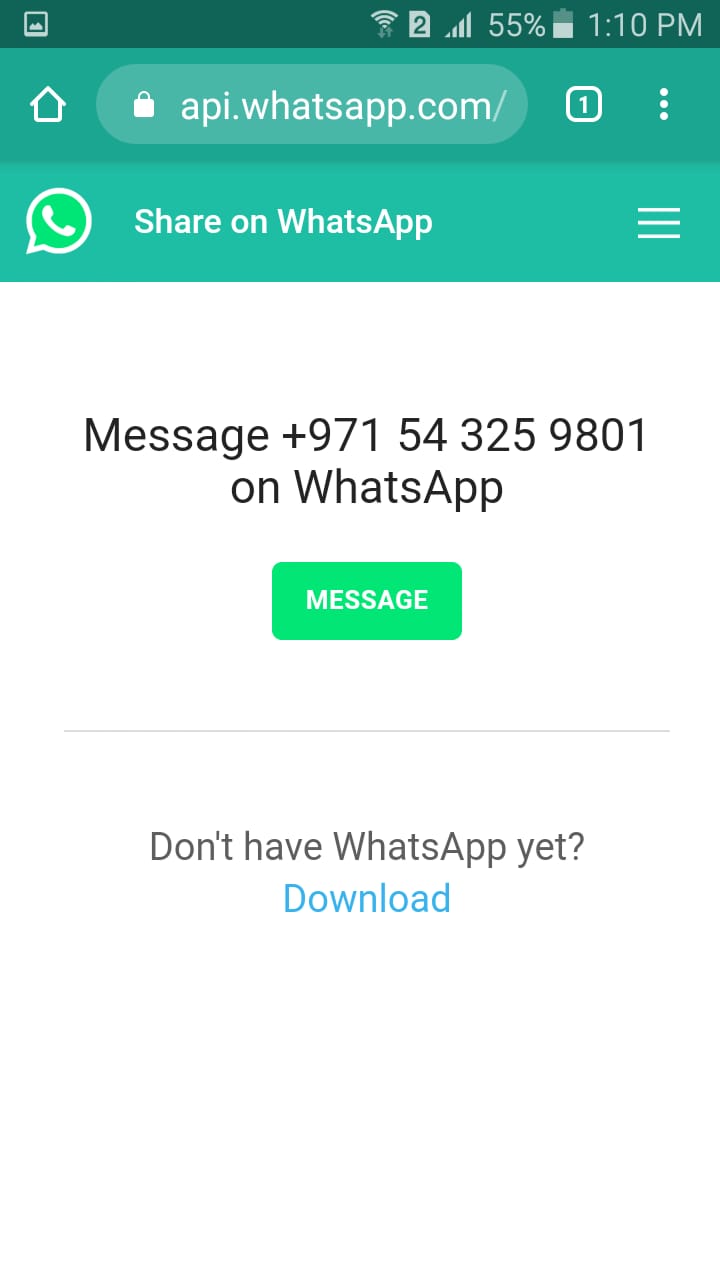 How to Send WhatsApp Message without Saving the Number?