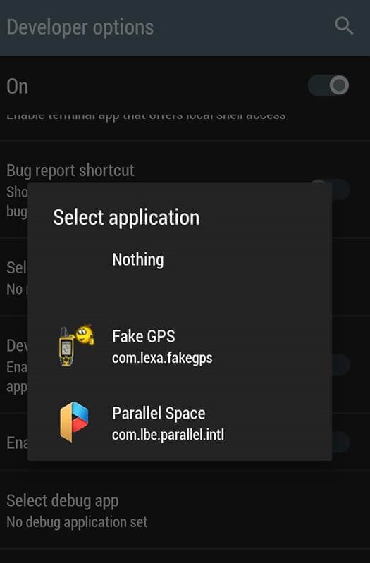 fake gps app