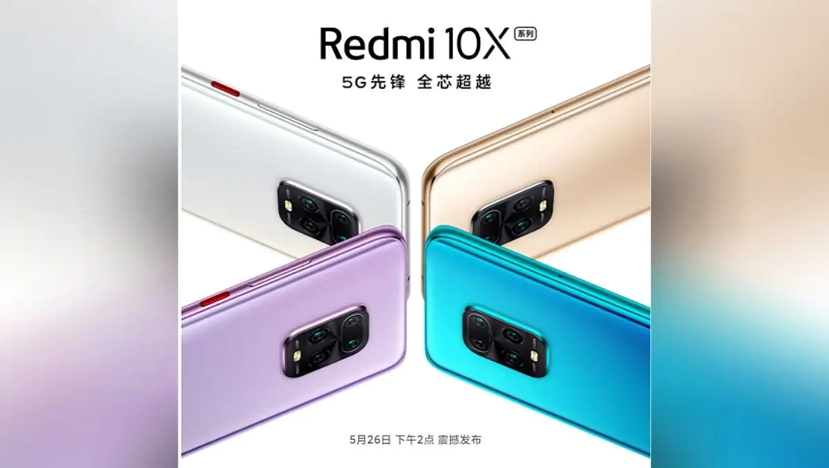 New Redmi 10X is Coming on May 26