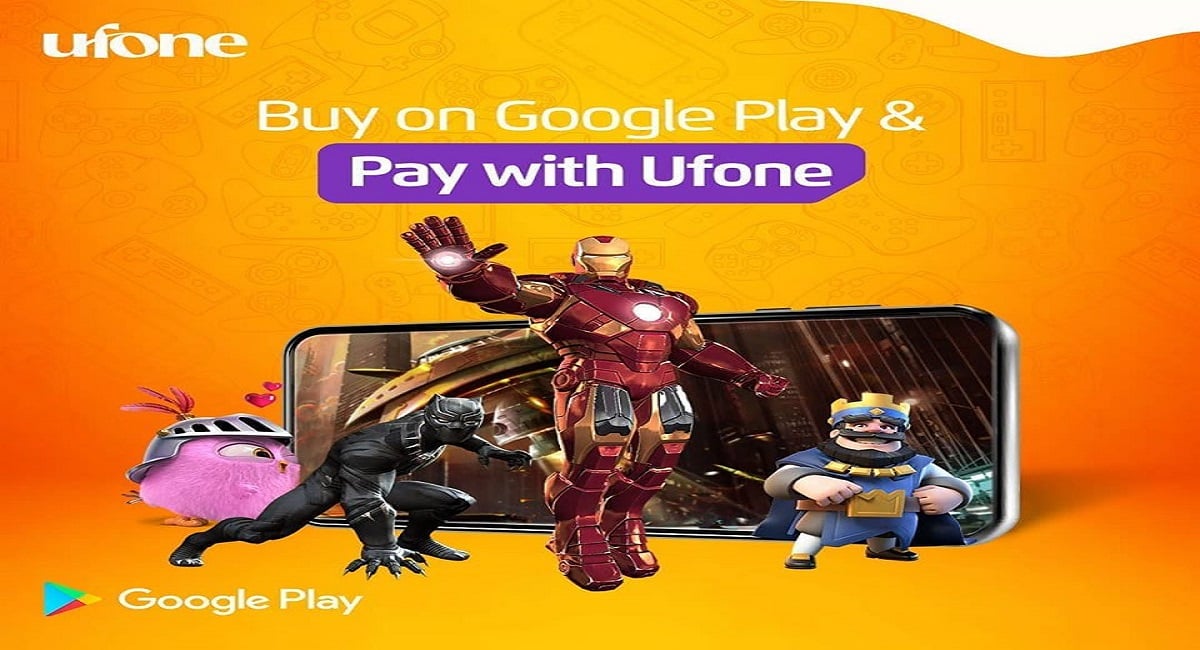 Pay for your Favorite Content on Google Play Store with Ufone Mobile Balance