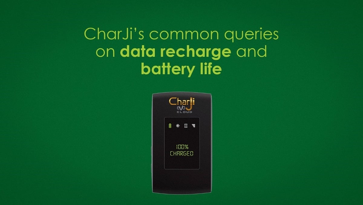 CharJi’s Common Queries on Data Recharge and Battery Life