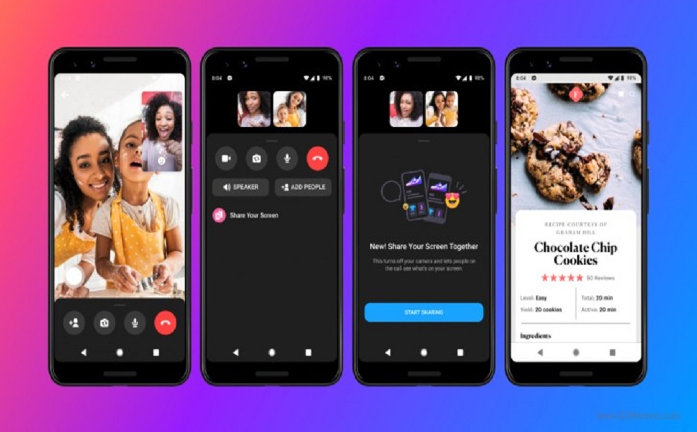 Facebook Messenger adds Screen Sharing for Video Calls