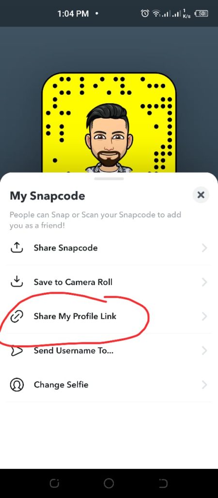 add friend on snap without username