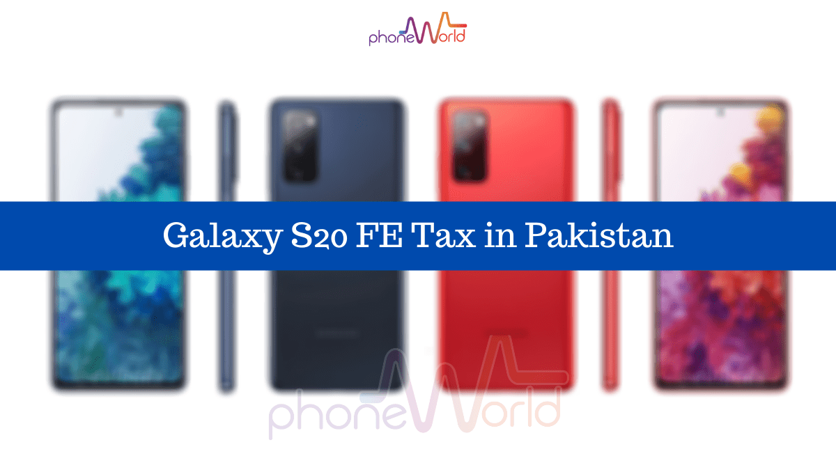 Samsung Galaxy S20 FE Tax