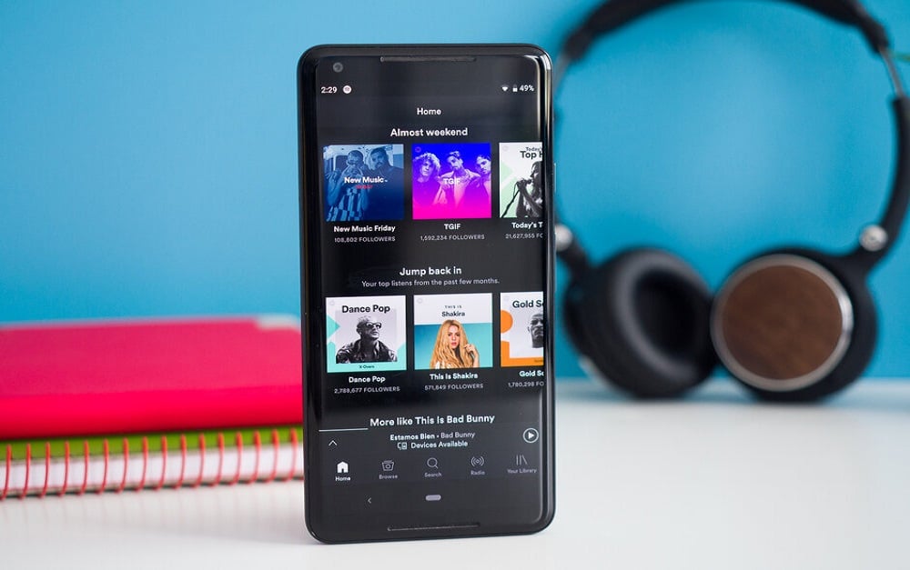 Spotify is now available with its iOS 14 widget PhoneWorld