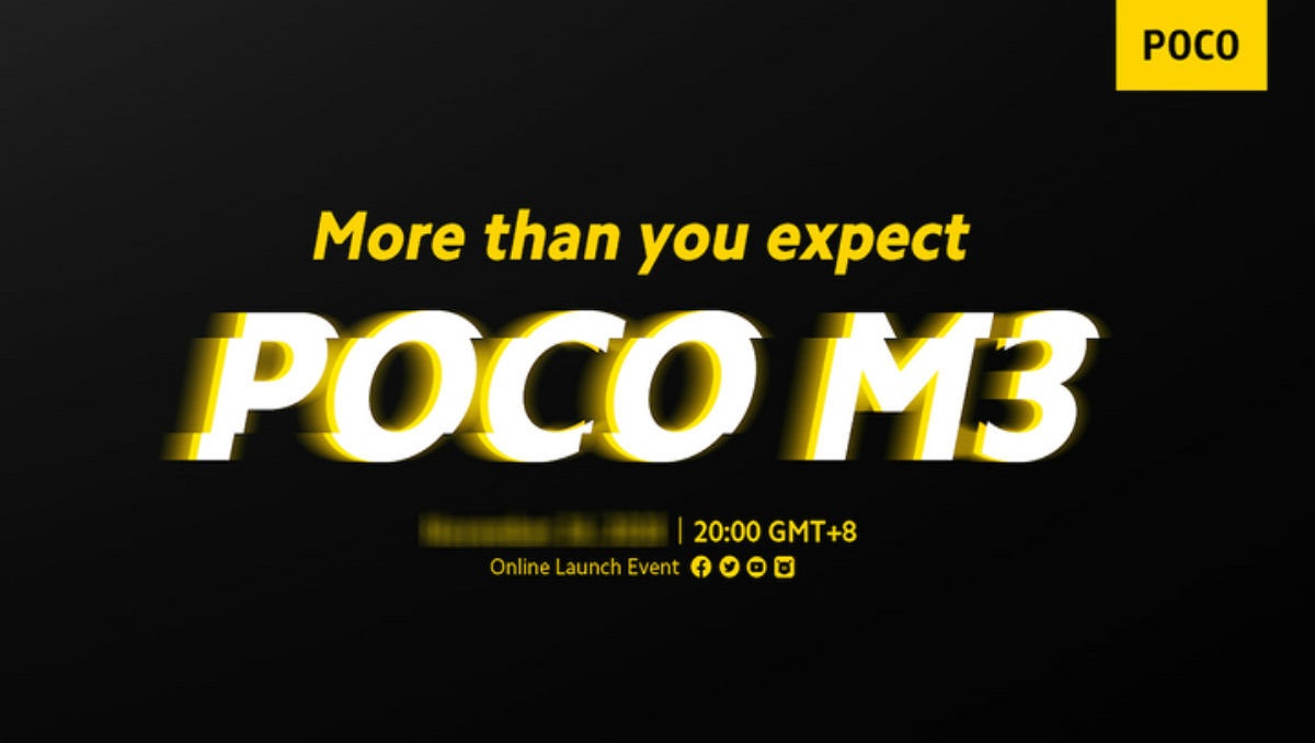 Poco M3 to Launch on November 24