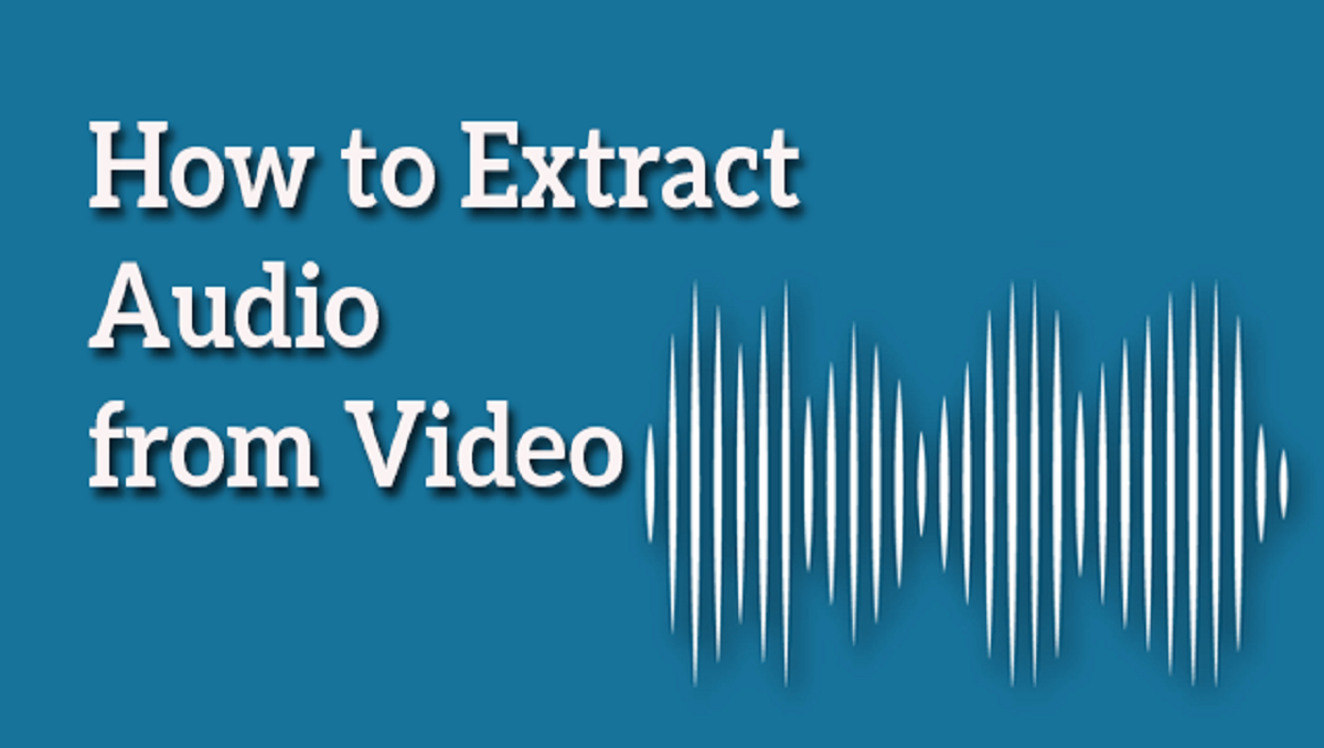 how to extract audio from video s8