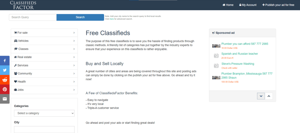 ClassifiedsFactor