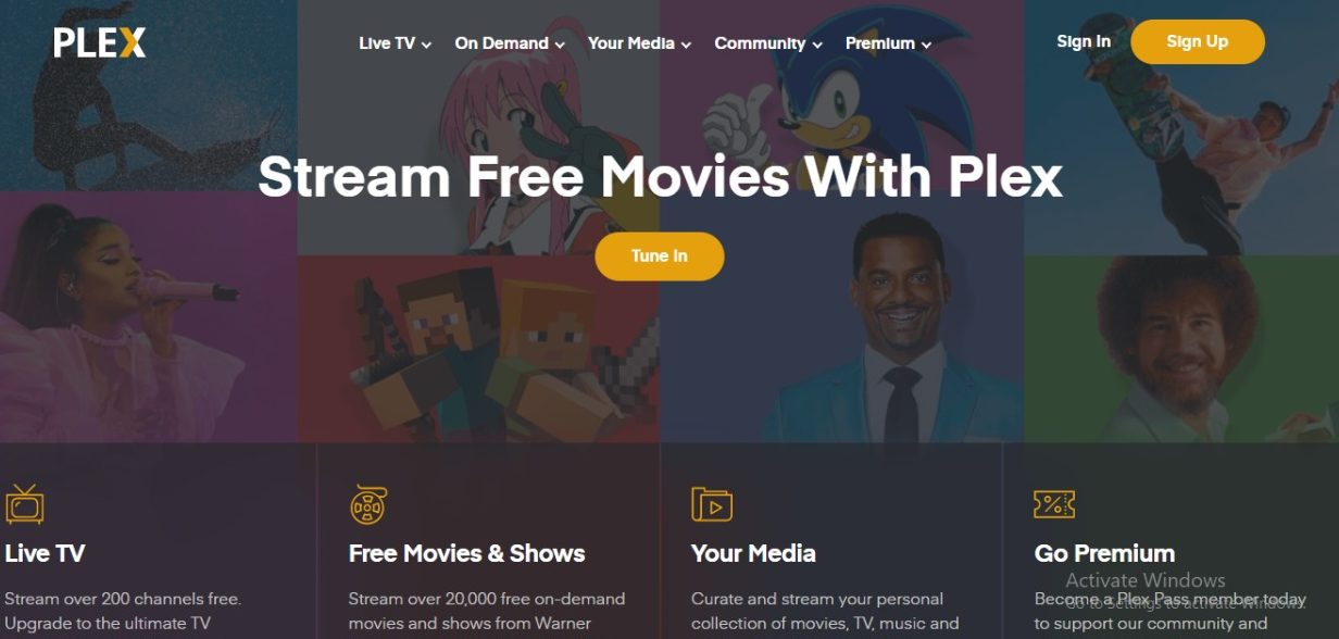 movie streaming site