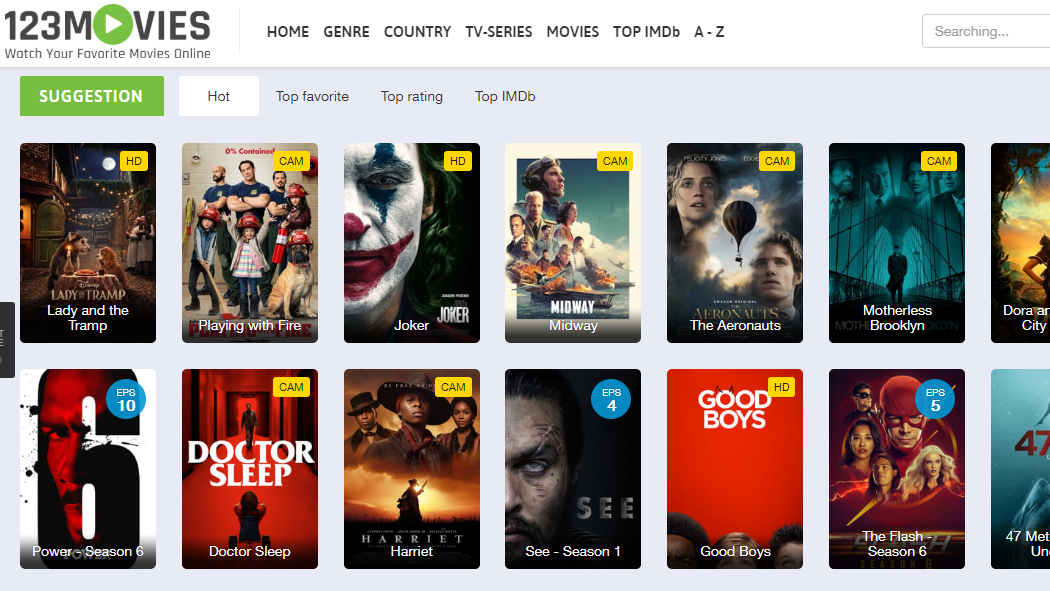 movie websites download free