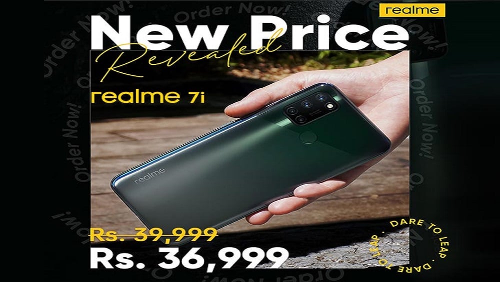 Realme 7i Price Slashed by Rs. 3000 in Pakistan