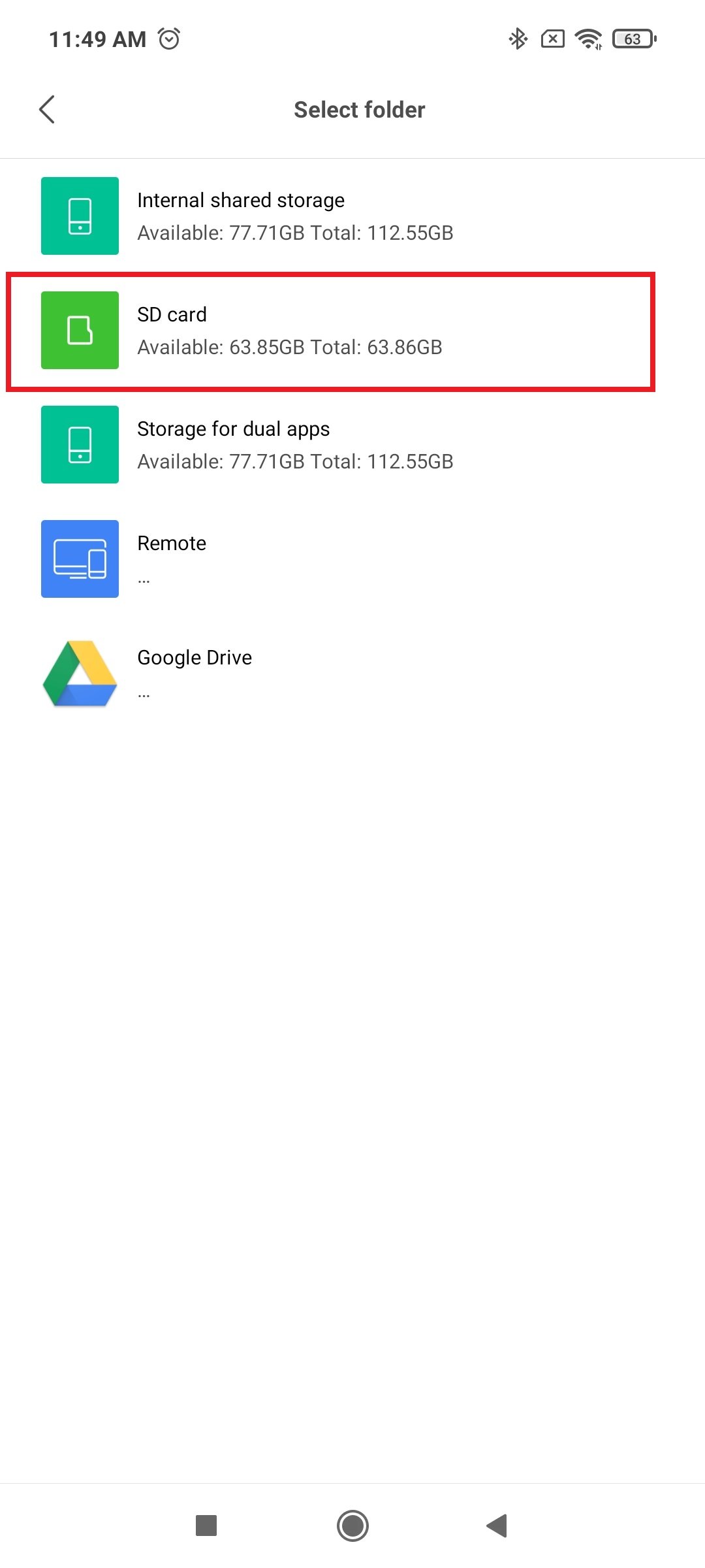 how to save pictures on android