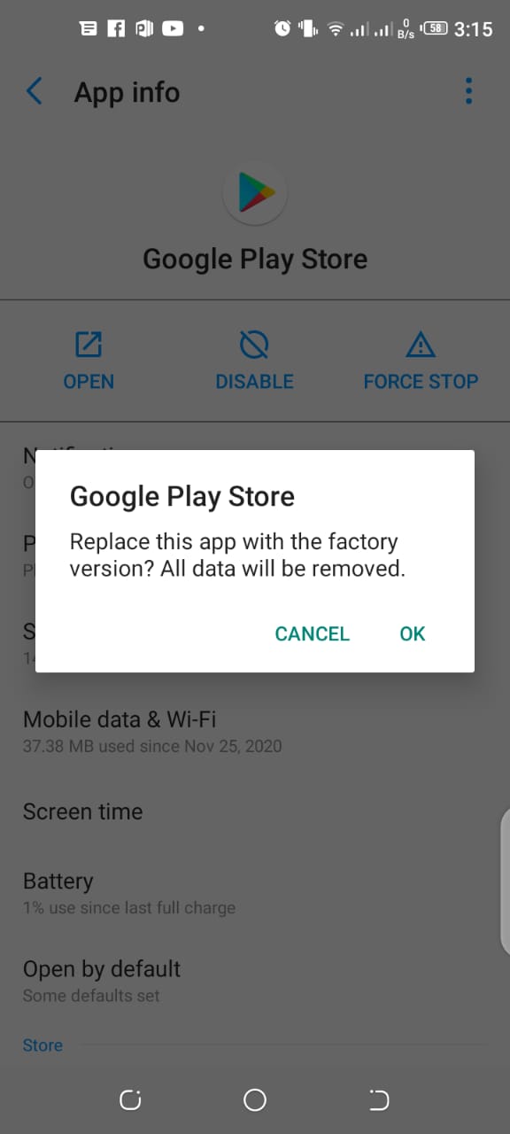 play store waiting for download
