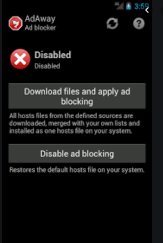 illegal ad blocking app