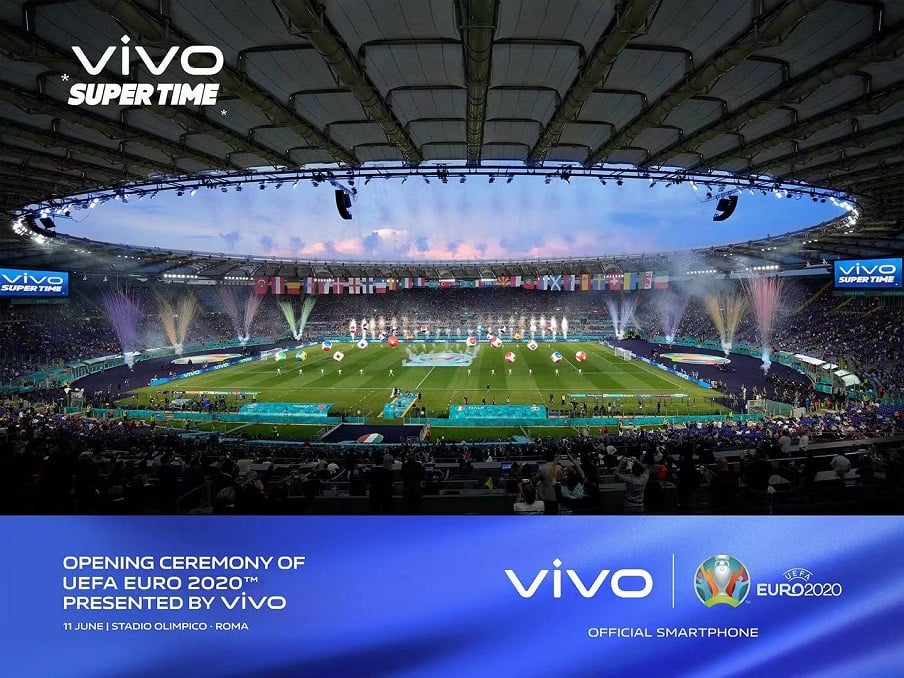 vivo creates beautiful moments in the opening ceremony of UEFA EURO 2020™