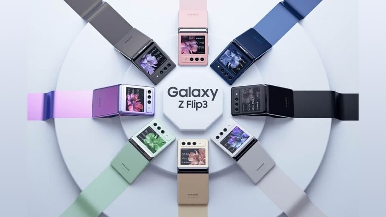Galaxy Z Flip3 colours