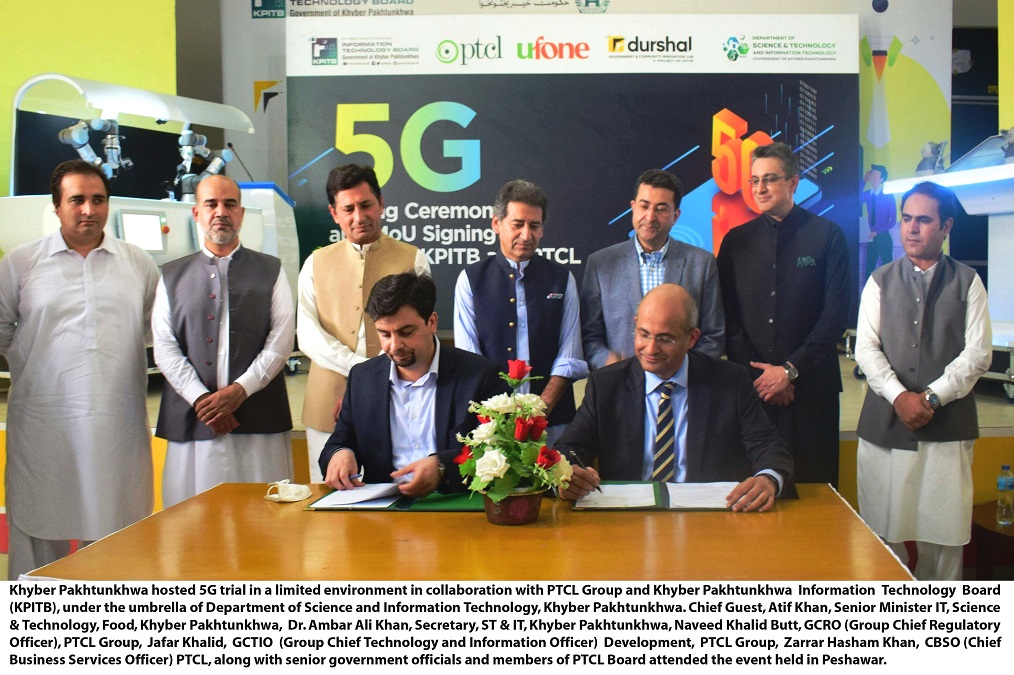 Khyber Pakhtunkhwa hosted 5G trial in a limited environment