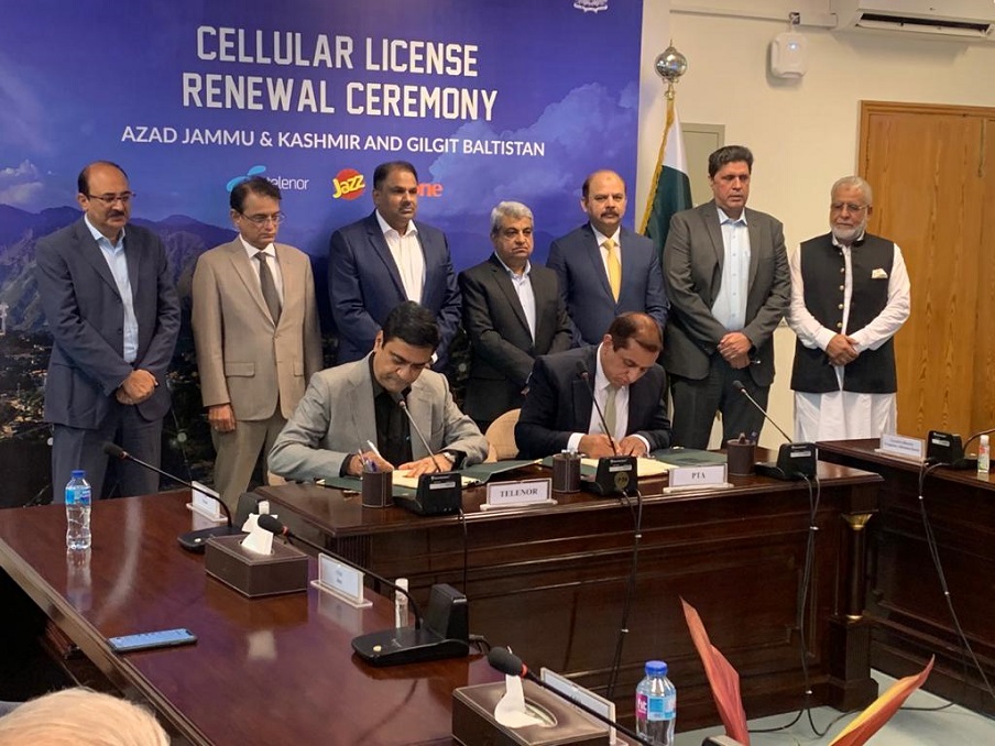 PTA renews Telenor Pakistan’s license in AJK & GB