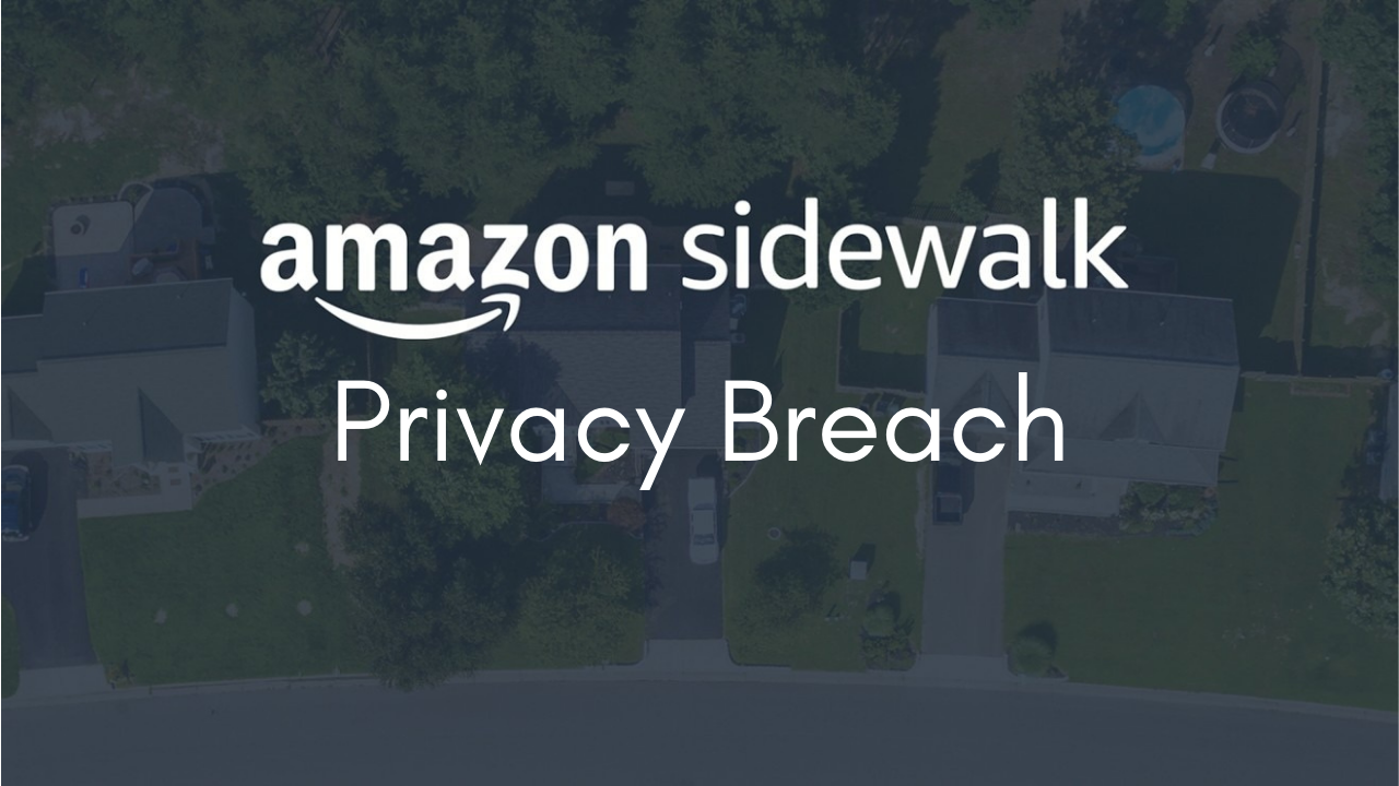 Amazon New Feature Sidewalk Raises Privacy Issue