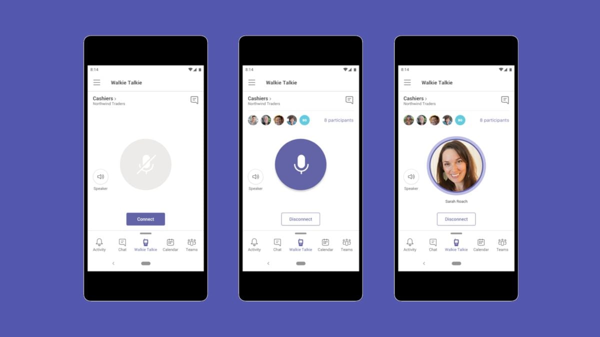 Microsoft Teams will Soon let you use phone as a walkie-talkie