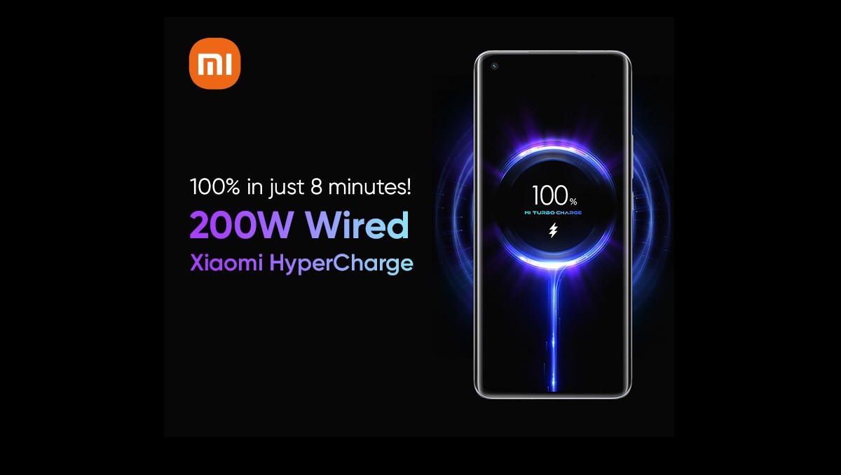 Xiaomi 200W Charging Technology