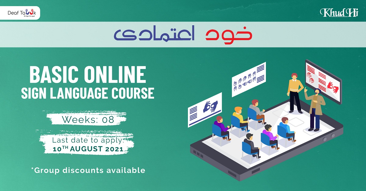 DeafTawk Launches its KhudHi Basic Sign Language Course