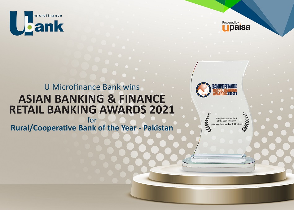 U Microfinance Bank wins Asian Banking & Finance (ABF) Retail Banking Awards 2021