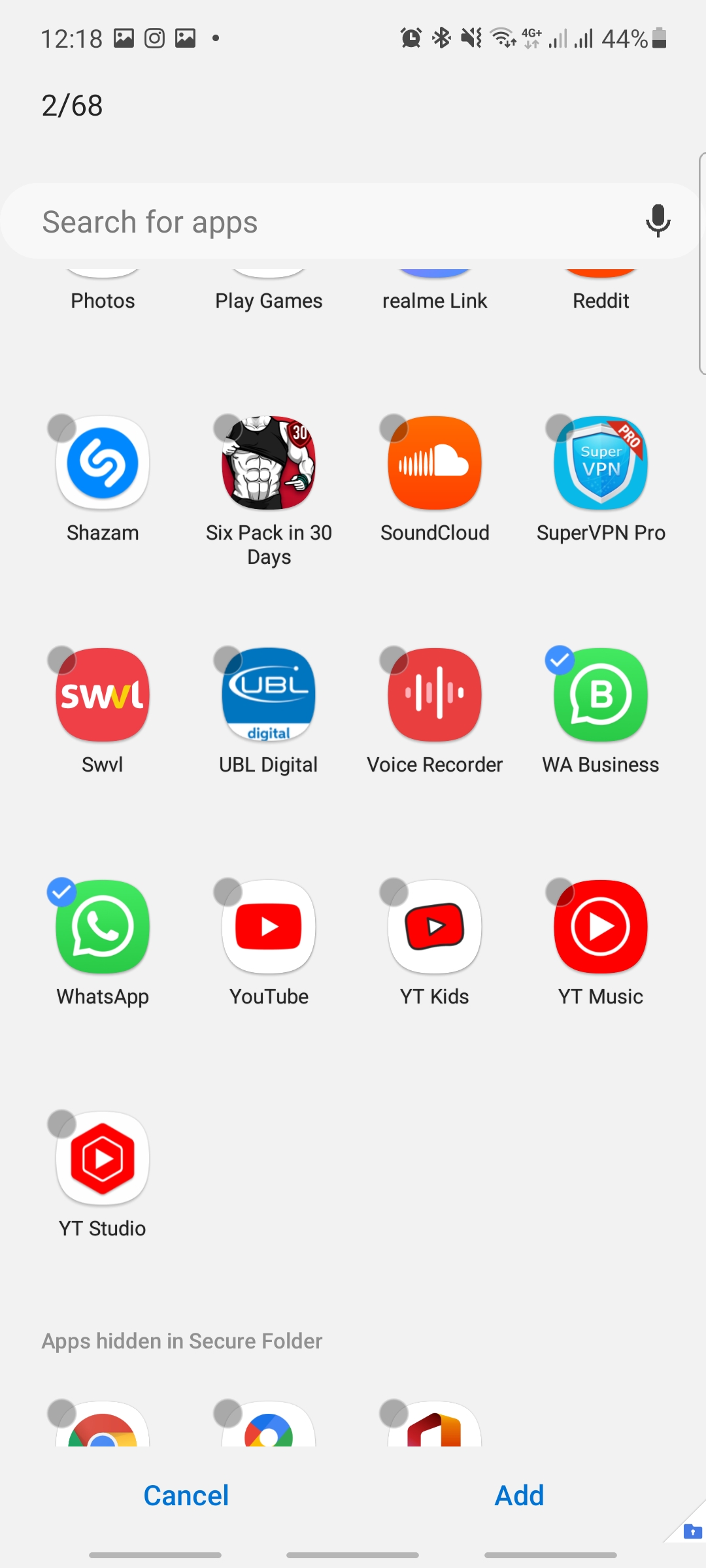 different whatsapp accounts on one device