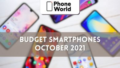 Budget Smartphones October 2021