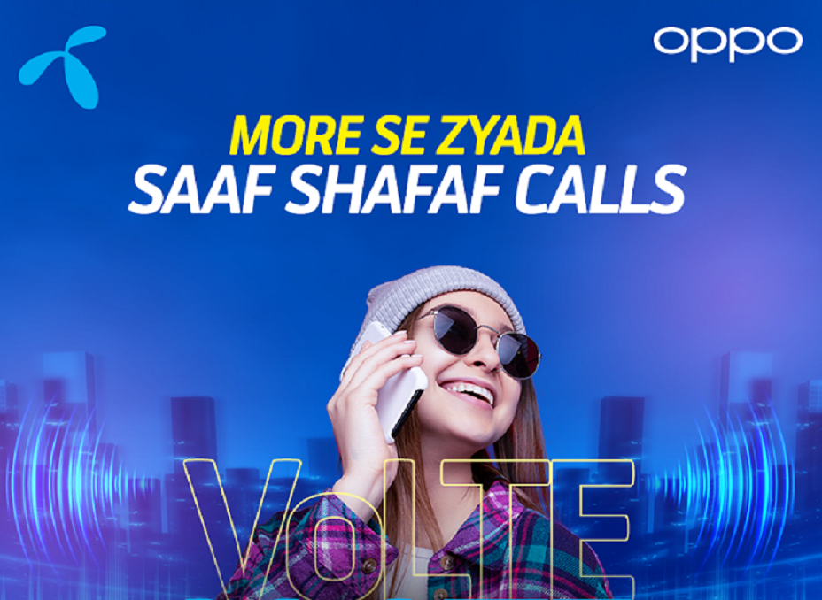 OPPO Becomes First Phone Brand to Support Telenor Pakistan’s VoLTE services