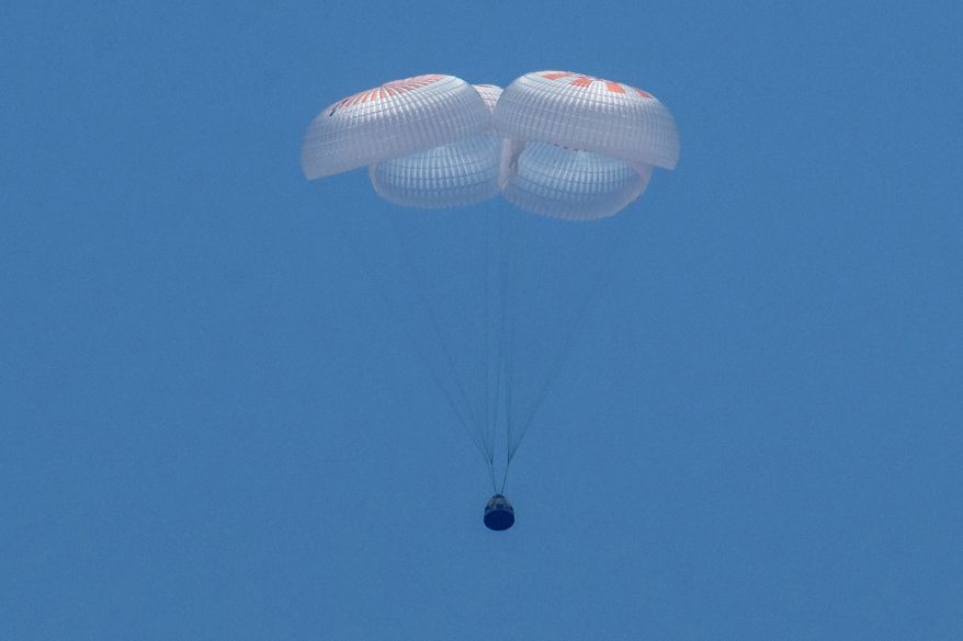 SpaceX Craft Returns to Earth with Astronauts after a Six-Month Mission