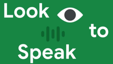 Look to speak