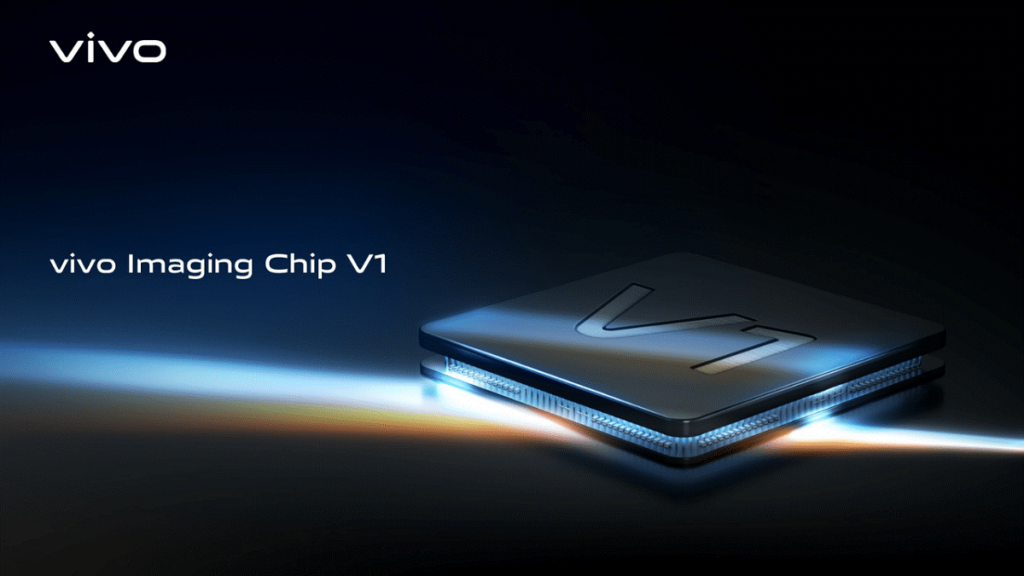 V1, a fully customized integrated circuit chip dedicated to imaging and video applications 