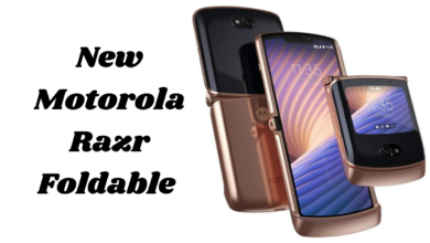 new Motorola Razr foldable device