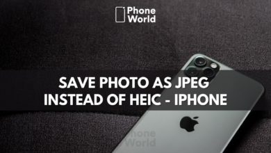 save photos as JPEG on iPhone