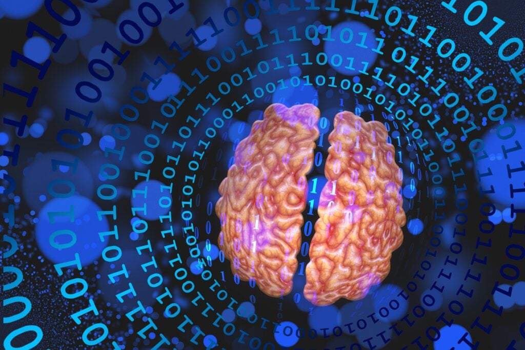A human brain Wirelessly Linked to a computer: