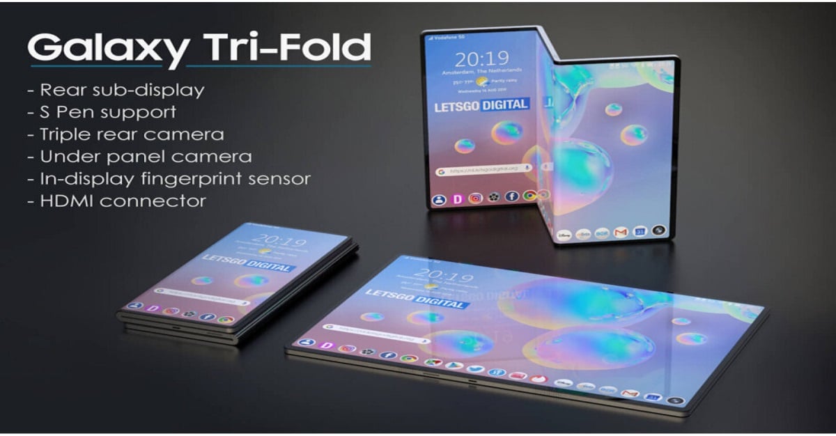 This is an Overview of Samsung Trifold Smartphone PhoneWorld