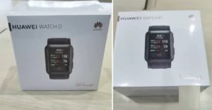 Huawei Watch D spotted in live hands-on shots