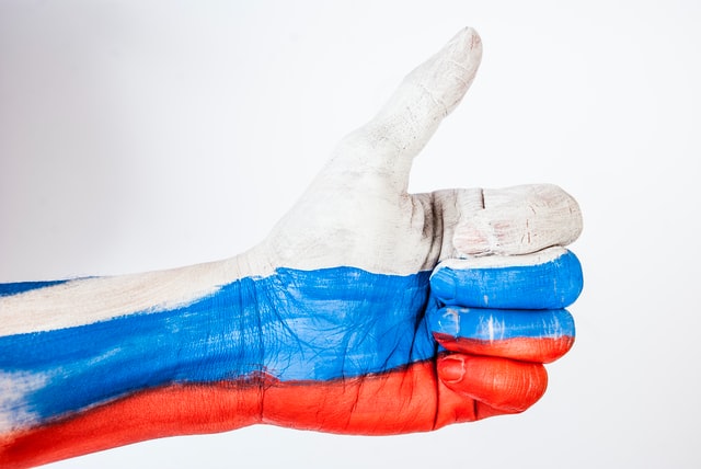 Russia thumbs up