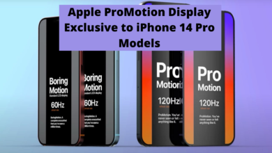 Apple ProMotion Display Technology Exclusive to iPhone 14 Pro Models