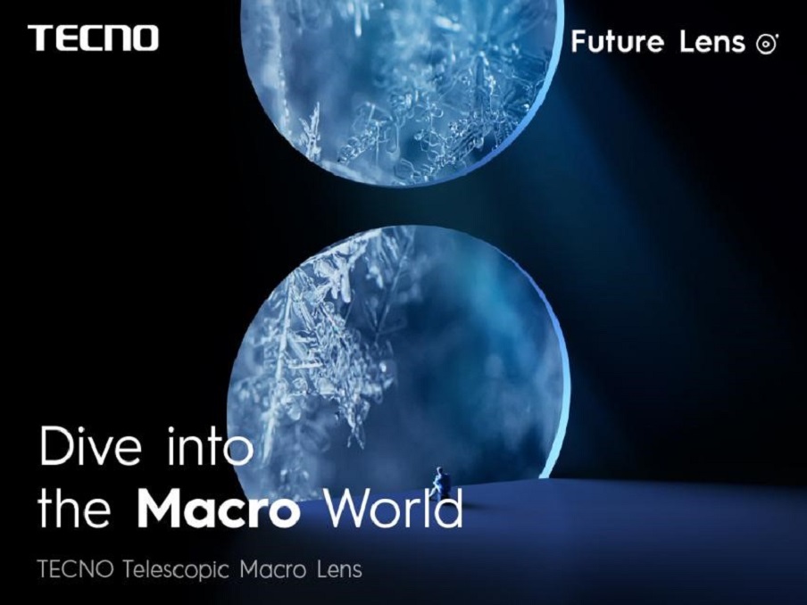 The TECNO telescopic macro lens will also enable users to “Dive into the Macro World”. 
