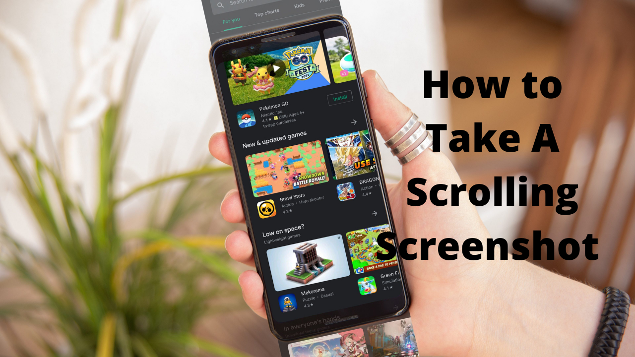 new feature of taking a single screenshot