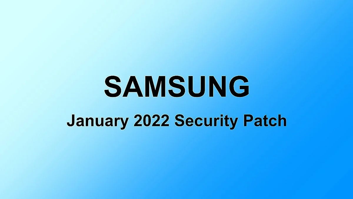 Samsung January 2022 Security Update