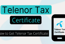 telenor tax certificate