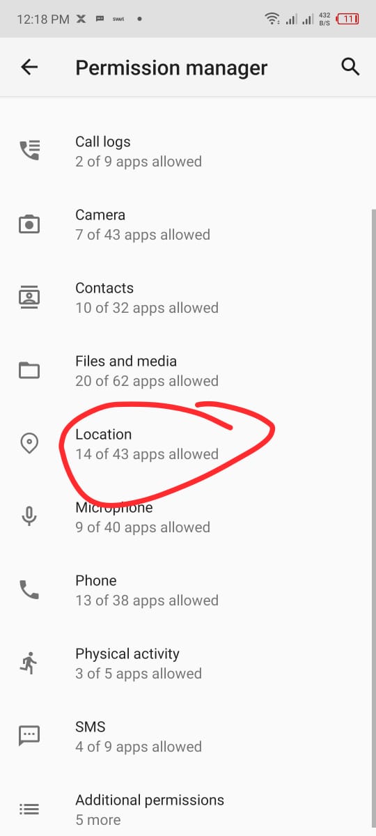turn off location tracking on Google