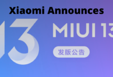 Xiaomi Announces the Release of MIUI 13