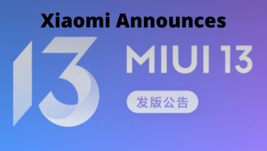 Xiaomi Announces the Release of MIUI 13