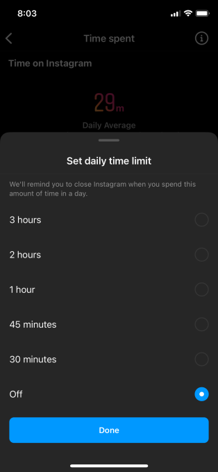 Daily Time Limit