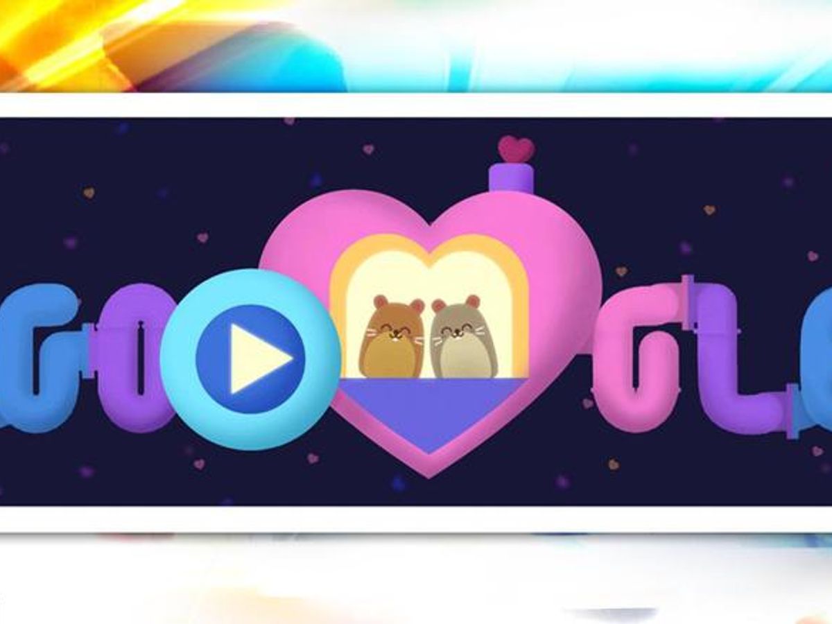 Google celebrates Valentine’s Day with A 3D Google Doodle