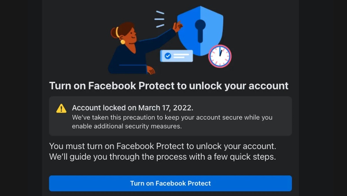 Facebook Protect Feature